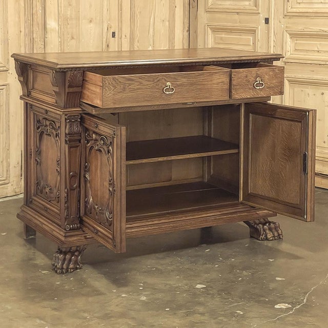 Early 20th Century Antique Louis XIV Buffet For Sale - Image 5 of 12