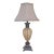 Uttermost Mid-Century Modern Style Bronze Crystal and Bronze Pineapple Table Lamp For Sale