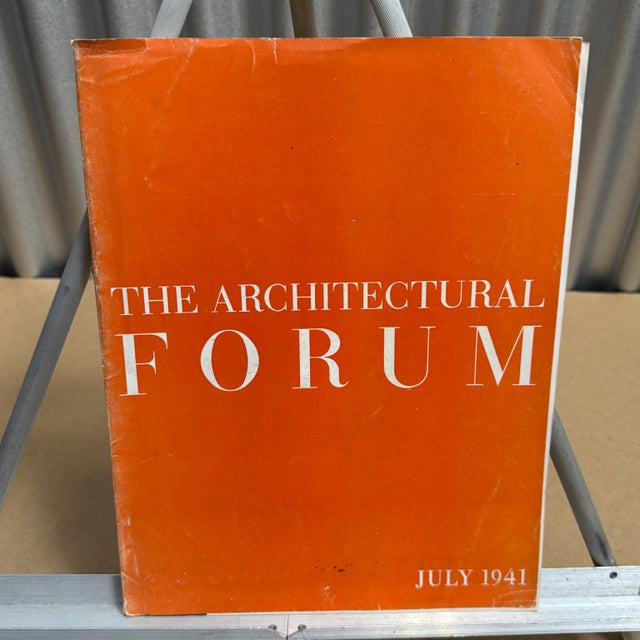 The Architectural Forum July 1941 Magazine Time Inc For Sale In San Diego - Image 6 of 12