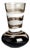 Carlo Moretti Troncosfera Vase in White, Grey and Black For Sale