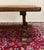 1930s Antique French Country Farm Dining Table Farmhouse Trestle Base Oak 87"w For Sale - Image 5 of 17