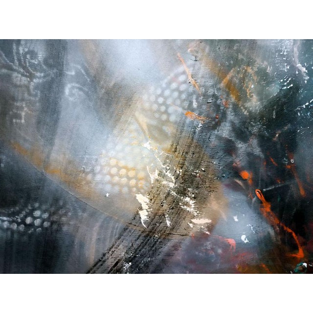 Ovidiu Kloska, Between the Orchid Petal, Mixed on Canvas For Sale - Image 9 of 12