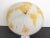 Mid Century World Map Flush Light For Sale - Image 11 of 18