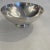 Mid-Century Modern Silvered Metal Diminutive Serving Bowl For Sale - Image 3 of 6