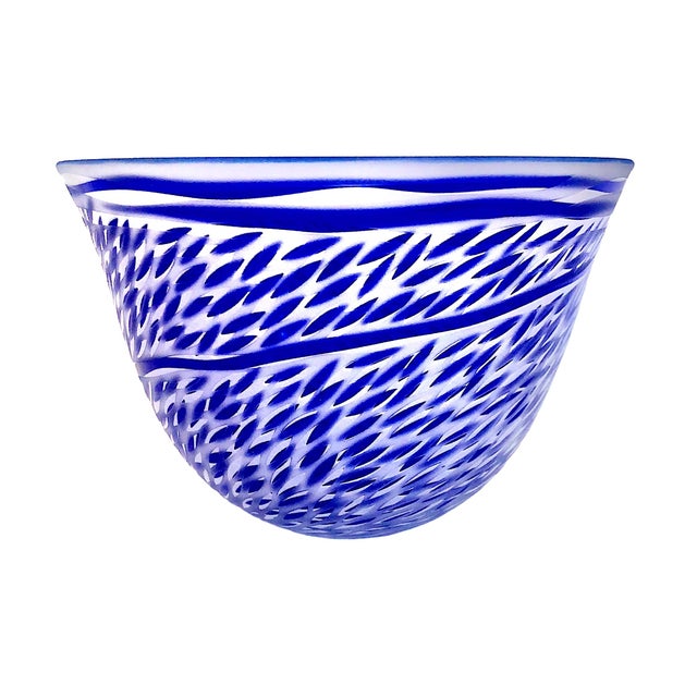 American American Art Glass Bowl, by Engebretson and Nielson For Sale - Image 3 of 7