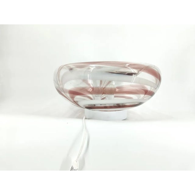 Vintage Murano Glass Table Lamp, 1970s For Sale - Image 7 of 11