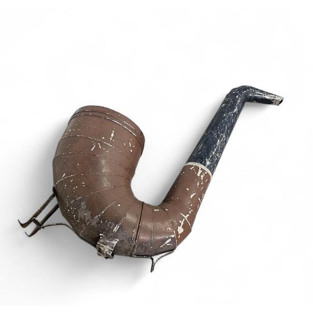 Vintage Zinc Pipe, 1973 For Sale - Image 15 of 18