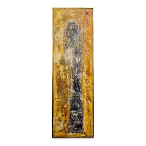 Losi Cinello - Abstract Male Figure N3 -1950s Oil Painting