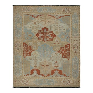 Rug & Kilim’s Burano Rug With Floral Patterns and Cartouches For Sale