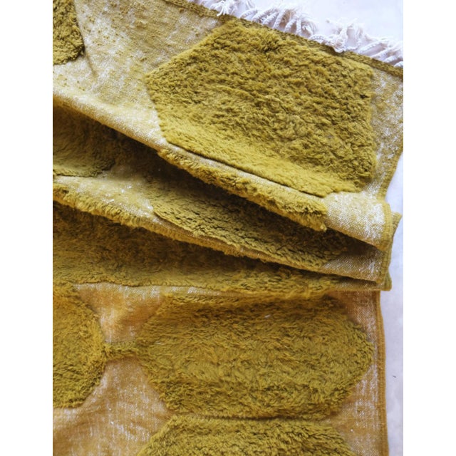 Textile Moroccan Handwoven Wool Rug - 9.3 X 8.1 Ft For Sale - Image 7 of 8