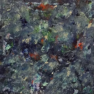 “AS012623” Contemporary Original Abstract Study Painting on Stretched Canvas