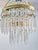 Vintage Crystal Chandelier For Sale - Image 4 of 8