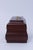 Virginia Metalcrafters Mahogany Rectangular Tea Caddy Jewelry Box For Sale - Image 12 of 14