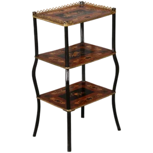 Antique Victorian French Etagere, 1850