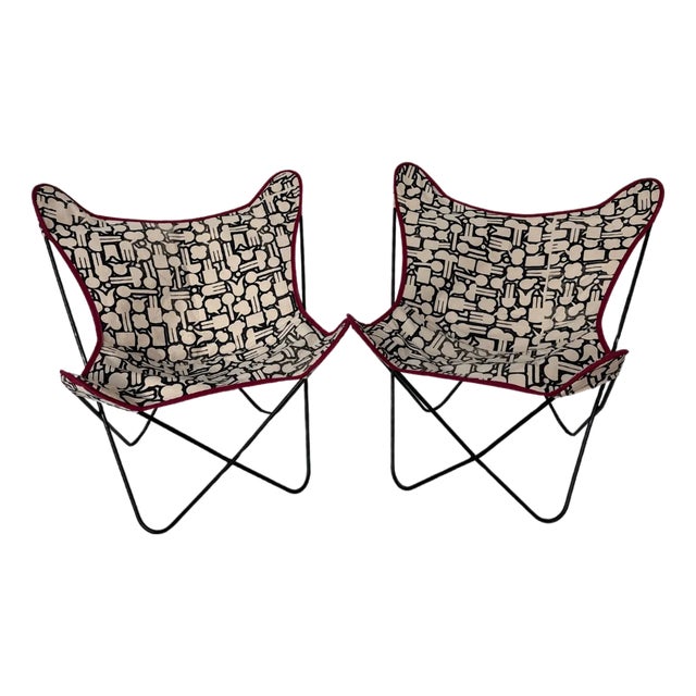 Butterfly Chairs - Set of 2 For Sale