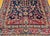 Red Vintage Indian Agra Rug, Handwoven Wool Pile, Allover Floral Design, 3' x 5' For Sale - Image 8 of 13