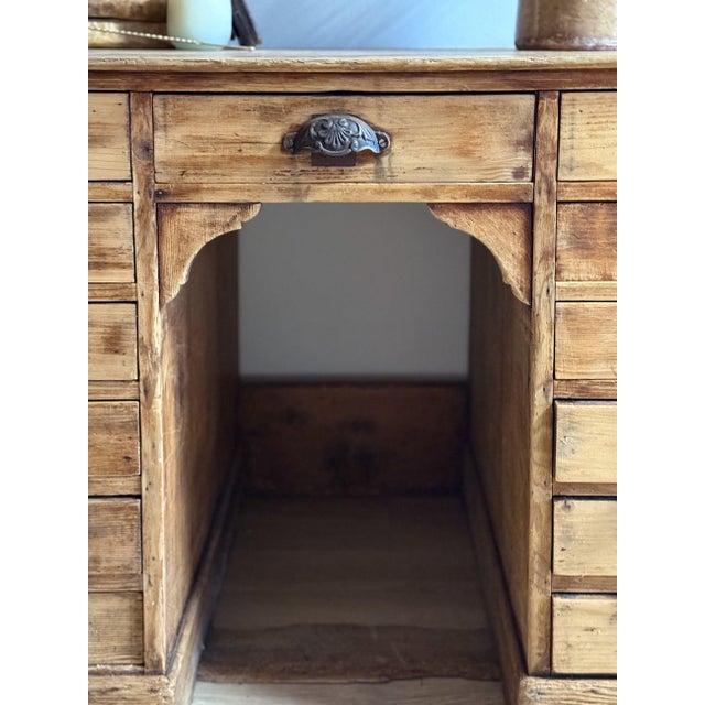 Wood Antique French Desk For Sale - Image 7 of 9