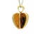Cartier 1990s Cartier 18k Double C 3d Apple Heart Pendant With Original Box For Sale - Image 4 of 6
