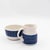 Ceramic Swedish Koka Blå Sugar & Creamer by Hertha Bengtson for Rörstrand, 1950s, Set of 2 For Sale - Image 7 of 11