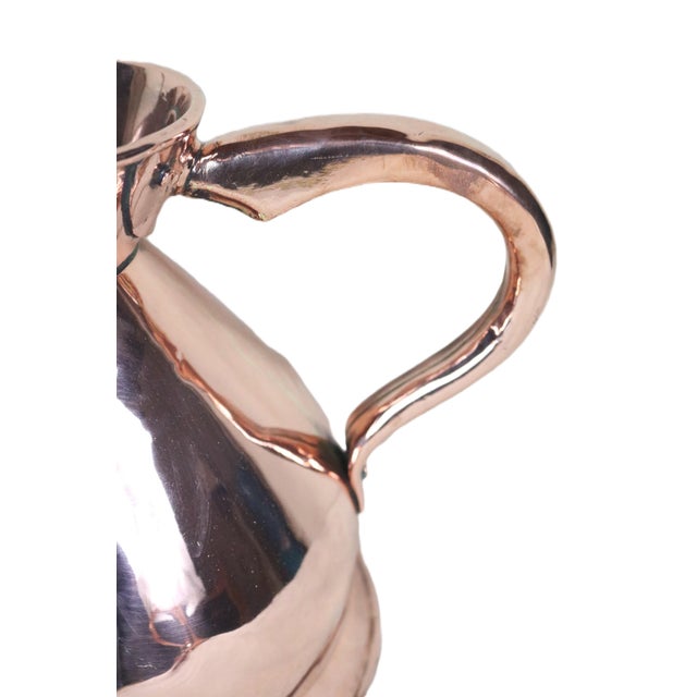 English Late 19th Century English Copper Serving Jug For Sale - Image 3 of 8