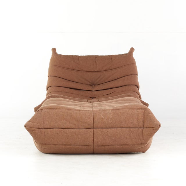 Michel Ducaroy for Ligne Roset Mid Century Togo Lounge Chair with Ottoman The chair measures: 36 wide x 40 deep x 28 high,...