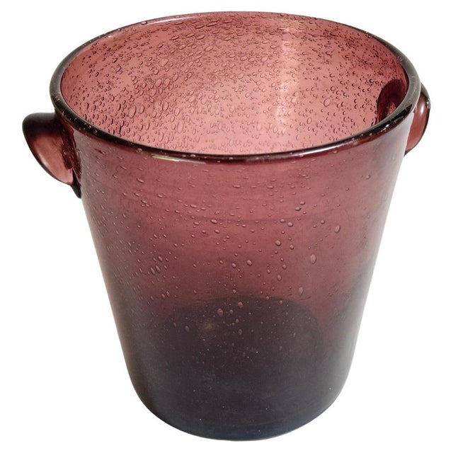 Glass Ice Bucket, France, 1960s For Sale - Image 3 of 9