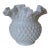 Vintage White Hobnail Milk Glass Ruffled Edge Decorative Bowl For Sale