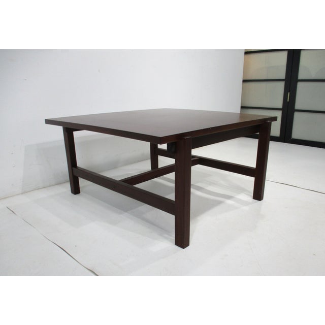 1960s Mid Century Flip Top Coffee Table by Yngve Ekstrom for Swedese Pastoe Sweden For Sale - Image 5 of 12