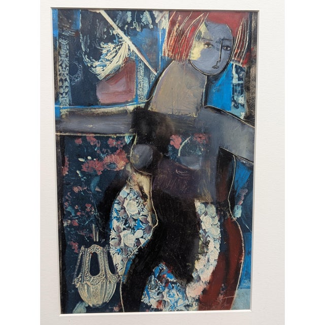 Original Nude Figural Mixed Media Art Signed For Sale In Charlotte - Image 6 of 10