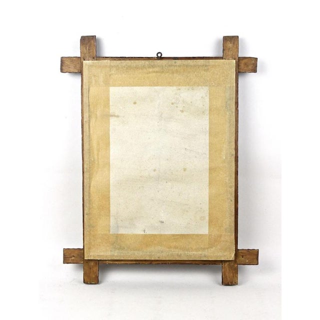 Late 19th Century Art Wall Rustic Tramp Mirror, Austria, 1880 For Sale - Image 17 of 18