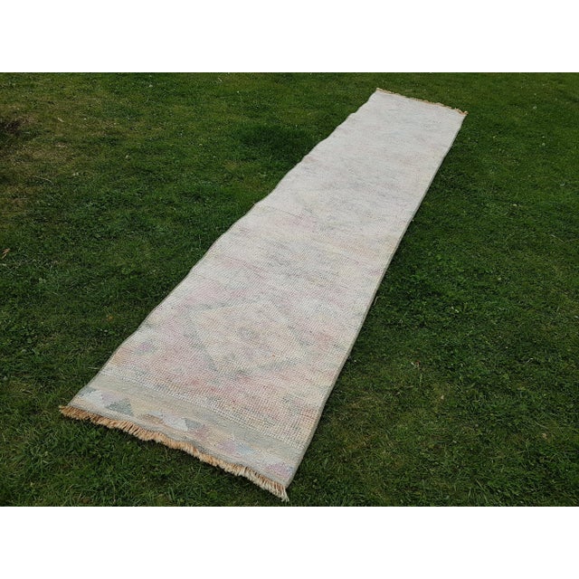 Turkish Herki Rug Runner For Sale In Philadelphia - Image 6 of 10