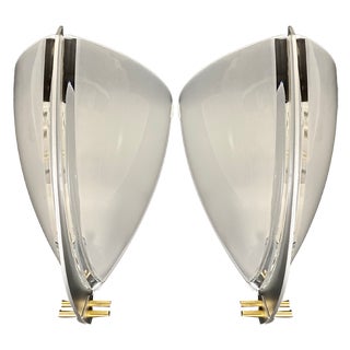 Vintage Handcrafted Wall Lights Sconces by Gizmond for VeArt Vesta , Italy, 1990s, Set of 2 For Sale