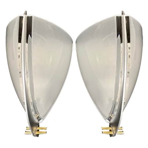 Vintage Handcrafted Wall Lights Sconces by Gizmond for VeArt Vesta , Italy, 1990s, Set of 2 For Sale
