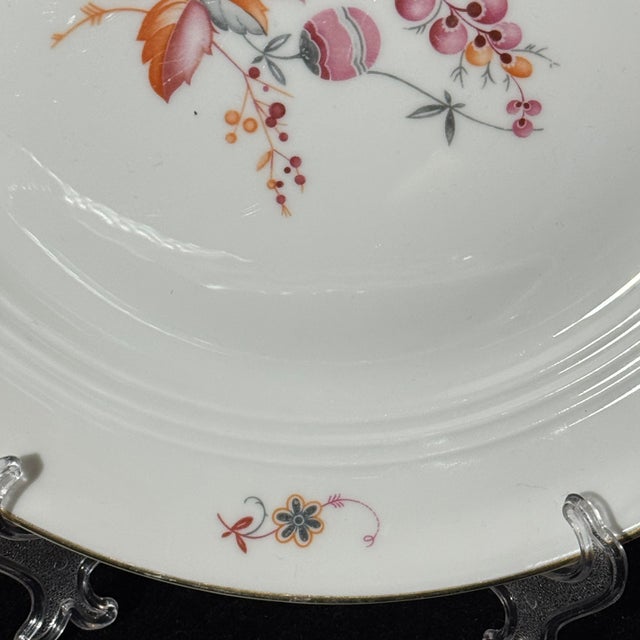 Rosenthal Vintage Art Deco Rosenthal "Tirana" Handled Porcelain Cake Platter For Sale - Image 4 of 9