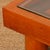 Brown Square Coffee Table with Marquetry, 1985 For Sale - Image 8 of 10