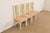 Ello Italian Modern Cream Lacquered High Back Dining Chairs, Set of Four For Sale - Image 4 of 15