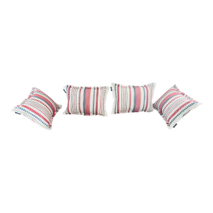 4 Brooks Brothers Folk Art Pillows