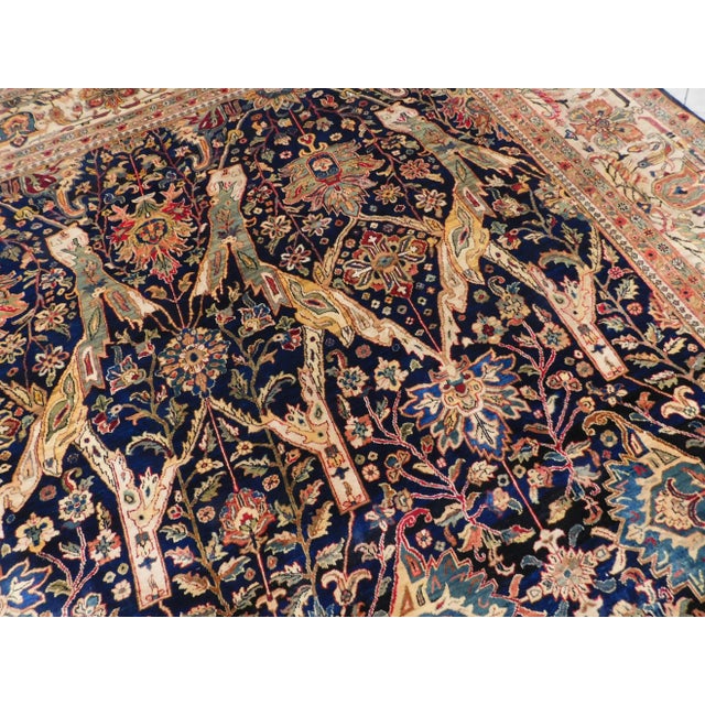 Traditional Genuine Hand Knotted Rug. 10'x 13'8" For Sale - Image 3 of 13