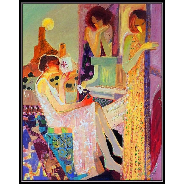 Message us to inquire about custom framing options! (Included for free with every purchase) The artwork is of impressive...