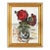 Early 20th Century Still Life with Red Roses, Clarence Hinkle For Sale