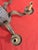 Vintage Hand-Punched Tin Witch's Hat 6-Arm Chandelier – By Irvin's Country Tinware For Sale - Image 17 of 18