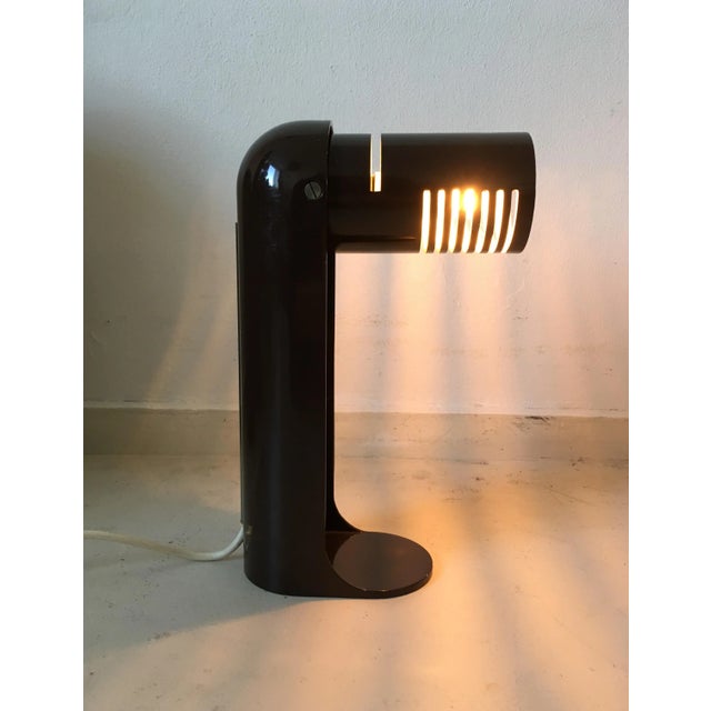 Italian Space-Age Flip Top Desk Lamp by R. Carruthers for Leuka, 1970s For Sale - Image 11 of 12