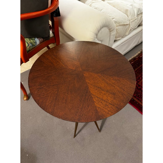 Mid-Century Modern Heritage Home Accent Table For Sale - Image 3 of 7