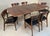 Wood 1960s Lane Acclaim Complete 6 Seat Dining Suite - Set of 8 For Sale - Image 7 of 11