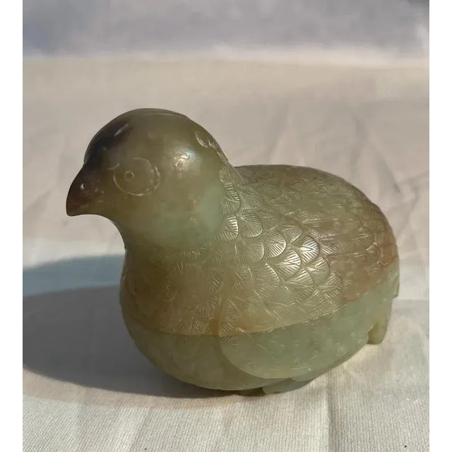 Jade Bird-Shaped Boxes, 1800s, Set of 2 For Sale - Image 5 of 9