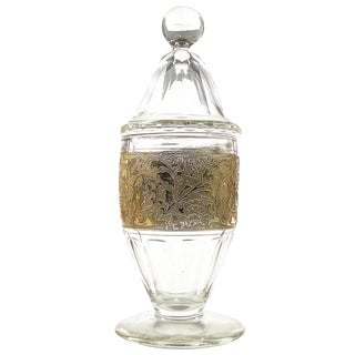 Former Czechoslovakian Art Deco Candyer from Moser, 1930s For Sale