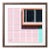 “Miami Beach 02” Giclee Archival Pigment Print 18x18 Framed in Walnut For Sale