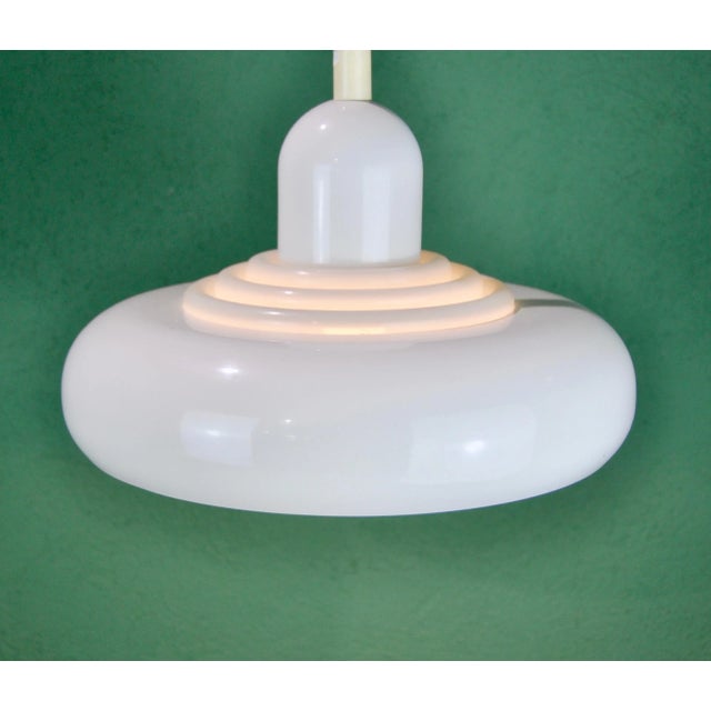 Metal Danish Ceiling Lamp by Knud Christensen, 1970s For Sale - Image 7 of 14