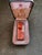 Burnt Orange Rare Vintage Dunhill Gold Plated Cognac Marble Lacquer Lighter Original Sky Case For Sale - Image 8 of 15