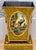 A striking vintage Castilian Imports, Inc. Regency-style tole cachepot or decorative planter, richly finished in olive...